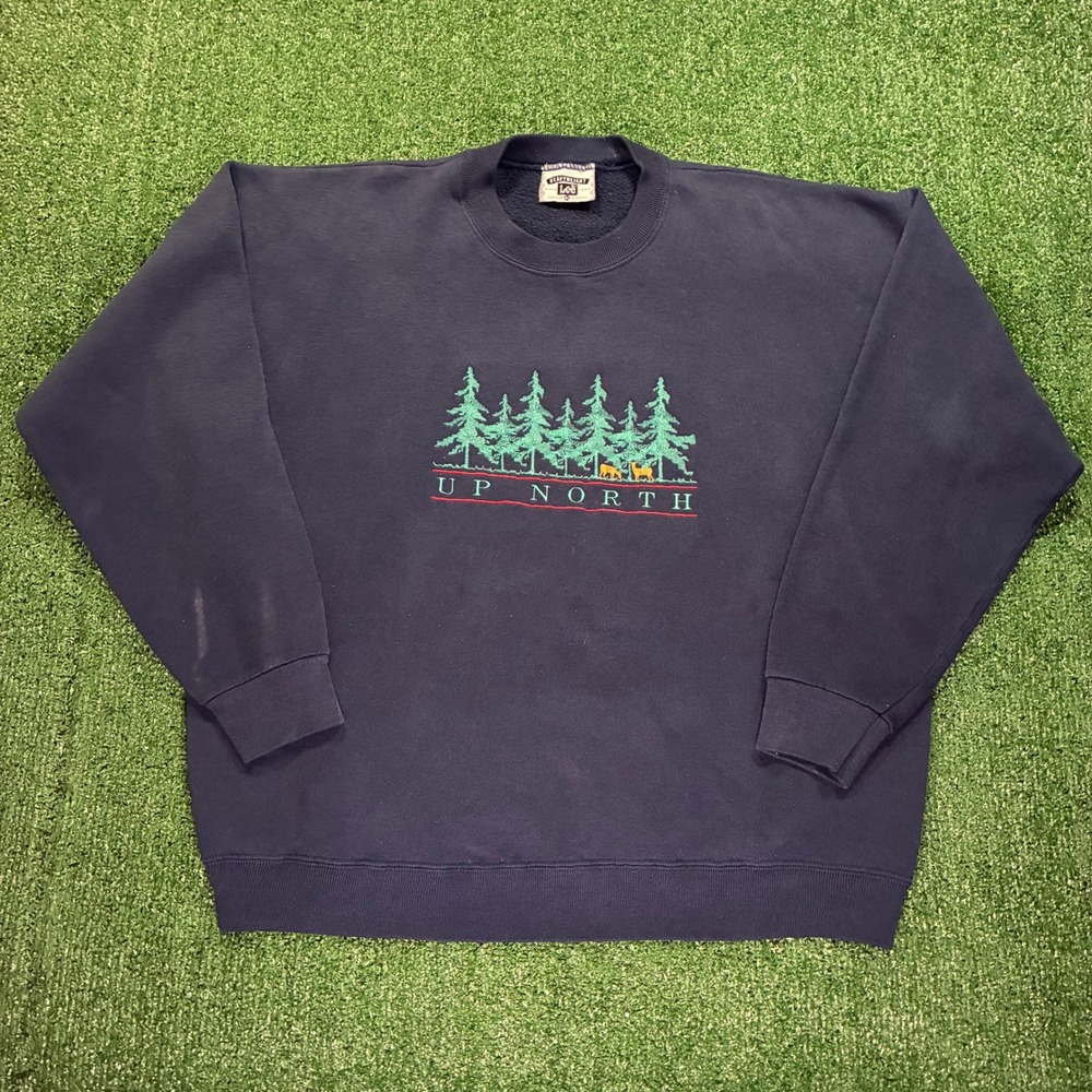 Vintage 90s Lee Up North Sweatshirt